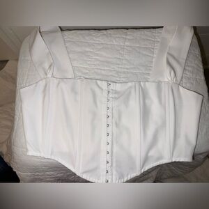 WHITE FOX CORSET TOP